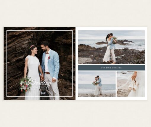 PSD album cưới photobook phong cách châu Âu sang trọng 3