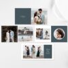 PSD album cưới photobook phong cách châu Âu sang trọng