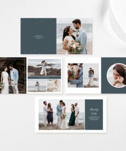 PSD album cưới photobook phong cách châu Âu sang trọng