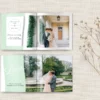 Mẫu album cưới photobook màu xanh nhạt sang trọng 5